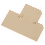 Weidmuller AP Series End Cover for Use with DIN Rail Terminal Blocks