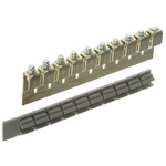 Entrelec BJA Series Jumper Bar for Use with DIN Rail Terminal Blocks