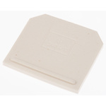 Weidmuller SAK Series End Cover for Use with DIN Rail Terminal Blocks