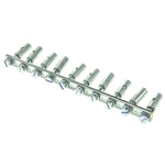 Weidmuller SAK Series Jumper Bar for Use with DIN Rail Terminal Blocks