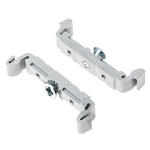 Wago 209 Series Mounting Foot with Screw for Use with Terminal Blocks with mounting flange, IECEx