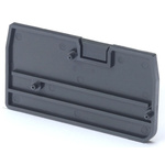 XW5E End Cover for use with XW5G-P1.5-1.1-1 Grounding Terminal Block, XW5T-P1.5-1.1-1 Feed Through Terminal Block