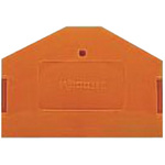 Wago 281 Series End and Intermediate Plate for Use with 281 Series Terminal Blocks