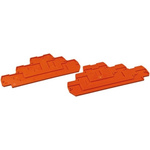 Wago 870 Series End and Intermediate Plate for Use with 870 Series Triple Level Terminal Blocks