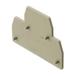 Weidmuller W Series End Cover for Use with DIN Rail Terminal Blocks