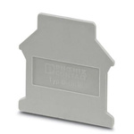 Phoenix Contact D-UK 16 Series End Cover for Use with DIN Rail Terminal Blocks, ATEX