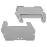Entrelec Spacer Plate for Use with DIN Rail Terminal Blocks