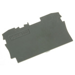 Wago TOPJOB S, 2004 Series End and Intermediate Plate for Use with 2004 Series Terminal Blocks