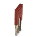 Phoenix Contact FBS3-4 Series Jumper Bar for Use with DIN Rail Terminal Blocks