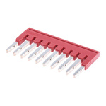 Phoenix Contact FBS 10-4 Series Jumper Bar for Use with DIN Rail Terminal Blocks, 17.5A