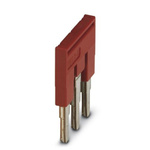Phoenix Contact FBS3-6 Series Jumper Bar for Use with DIN Rail Terminal Blocks