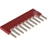 Phoenix Contact FBS 10-5 Series Jumper Bar for Use with DIN Rail Terminal Blocks, 24A