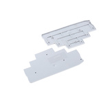 Phoenix Contact D-PT 2.5-3L Series End Cover for Use with DIN Rail Terminal Blocks