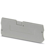 Phoenix Contact D-PT Series End Cover for Use with DIN Rail Terminal Blocks