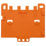 Wago 222 Series Strain Relief Plate for Use with Mounting Carrier