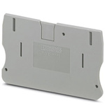 Phoenix Contact D-PT 10 Series End Cover for Use with Modular Terminal Block