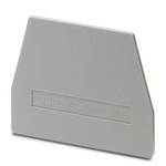 Phoenix Contact D-URTK/S-BEN Series End Cover for Use with Modular Terminal Block