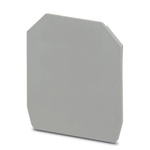 Phoenix Contact D-UHSK 2000 Series End Cover for Use with Modular Terminal Block