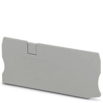 Phoenix Contact D-ST 10-TWIN Series End Cover for Use with Modular Terminal Block