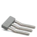Phoenix Contact EBL3- 5 Series Jumper Bar for Use with Modular Terminal Block