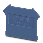 Phoenix Contact D-UK4/10 BU Series End Cover for Use with Modular Terminal Block