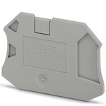 Phoenix Contact D-UT 2.5/4-TWIN Series End Cover for Use with Modular Terminal Block