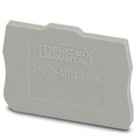 Phoenix Contact D-MPT Series End Cover for Use with Modular Terminal Block