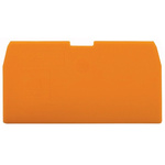 Wago 870 Series End and Intermediate Plate for Use with 870 Series Terminal Blocks
