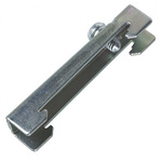 Omron PFP Series End Cover for Use with DIN Rail Mounting Track