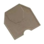 Wieland WKN Series End Cover for Use with WKN 10 SF Terminal Block 57.510.0555.0