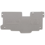 Wago 769 Series End and Intermediate Plate for Use with X-COM System 769 Series