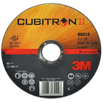 3M Cubitron™ II Aluminium Oxide Cutting Disc, 125mm x 2.5mm Thick, Fine Grade, P60 Grit, 3M™ Cubitron™ II Cut-off Wheel
