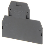 XW5E End Cover for use with XW5G-S4.0-1.1-2 Grounding Terminal Block, XW5T-S4.0-1.1-2 Feed Through Terminal Block,