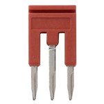 XW5S Short Bar for use with XW5G-P1.5-3 Grounding Terminal Block, XW5T-P1.5-3 Feed Through Terminal Block