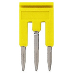 XW5S Short Bar for use with XW5G-P1.5-3 Grounding Terminal Block, XW5T-P1.5-3 Feed Through Terminal Block