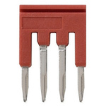 XW5S Short Bar for use with XW5G-P1.5-4 Grounding Terminal Block, XW5T-P1.5-4 Feed Through Terminal Block