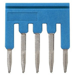 XW5S Short Bar for use with XW5G-P1.5-5 Grounding Terminal Block, XW5T-P1.5-5 Feed Through Terminal Block