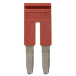 XW5S Short Bar for use with XW5G-P2.5-2 Grounding Terminal Block, XW5T-P2.5-2 Feed Through Terminal Block