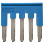 XW5S Short Bar for use with XW5G-P2.5-5 Grounding Terminal Block, XW5T-P2.5-5 Feed Through Terminal Block