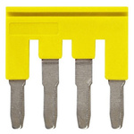 XW5S Short Bar for use with XW5G-P4.0-4 Grounding Terminal Block, XW5T-P4.0-4 Feed Through Terminal Block