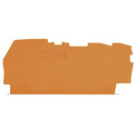 Wago TOPJOB S, 2102 Series End and Intermediate Plate for Use with 2102 Series Terminal Blocks, IECEx