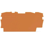Wago TOPJOB S, 2002 Series End and Intermediate Plate for Use with 2002 Series Terminal Blocks, IECEx