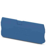 Phoenix Contact D-ST 2,5-QUATTRO Series End Cover for Use with DIN Rail Terminal Blocks