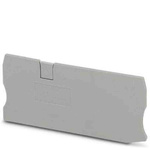 Phoenix Contact D-ST 10 Series End Cover for Use with DIN Rail Terminal Blocks
