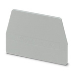 Phoenix Contact D-UGSK Series End Cover for Use with DIN Rail Terminal Blocks