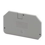 Phoenix Contact D-XTV 6 Series End Cover for Use with DIN Rail Terminal Blocks