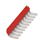 Phoenix Contact EB 10- DIK RD 30GRAD Series Insertion Bridge for Use with DIN Rail Terminal Blocks