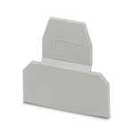 Phoenix Contact D-UKK 3/5 Series End Cover for Use with DIN Rail Terminal Blocks