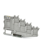 Phoenix Contact PT 2.5-4L/1P-F Series Flange for Use with Din Rail, 10A