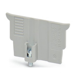 Phoenix Contact DF-CP 2.5-4L Series Flange Cover for Use with DIN Rail Terminal Blocks